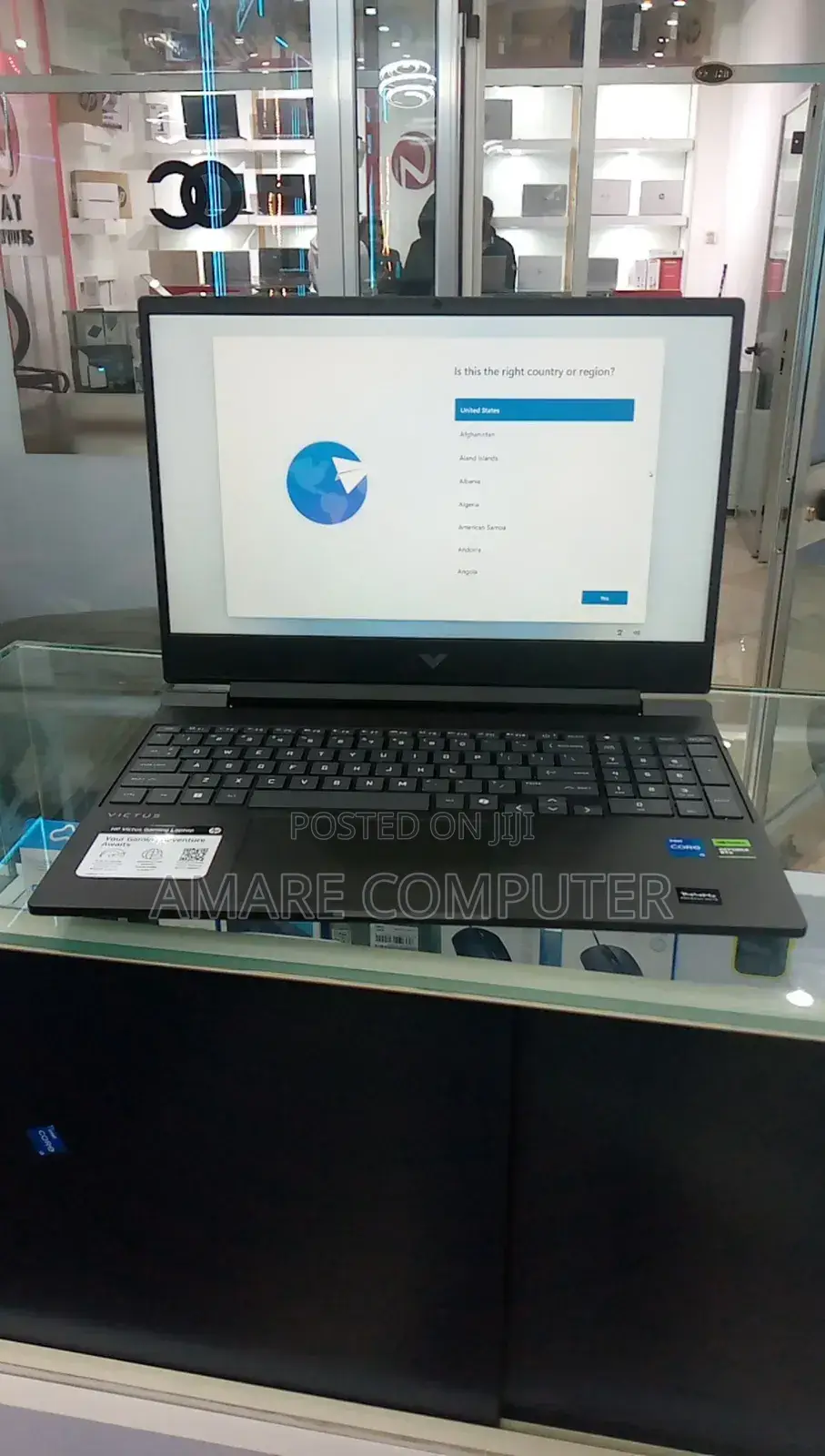 New Laptop HP Victus 16 8GB Intel Core I5 SSD 512GB