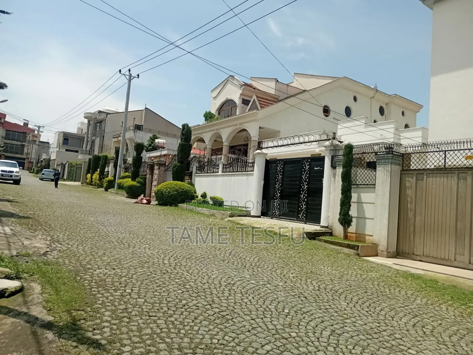 Furnished 4bdrm Villa in Wosene Hill Side, Yeka for sale