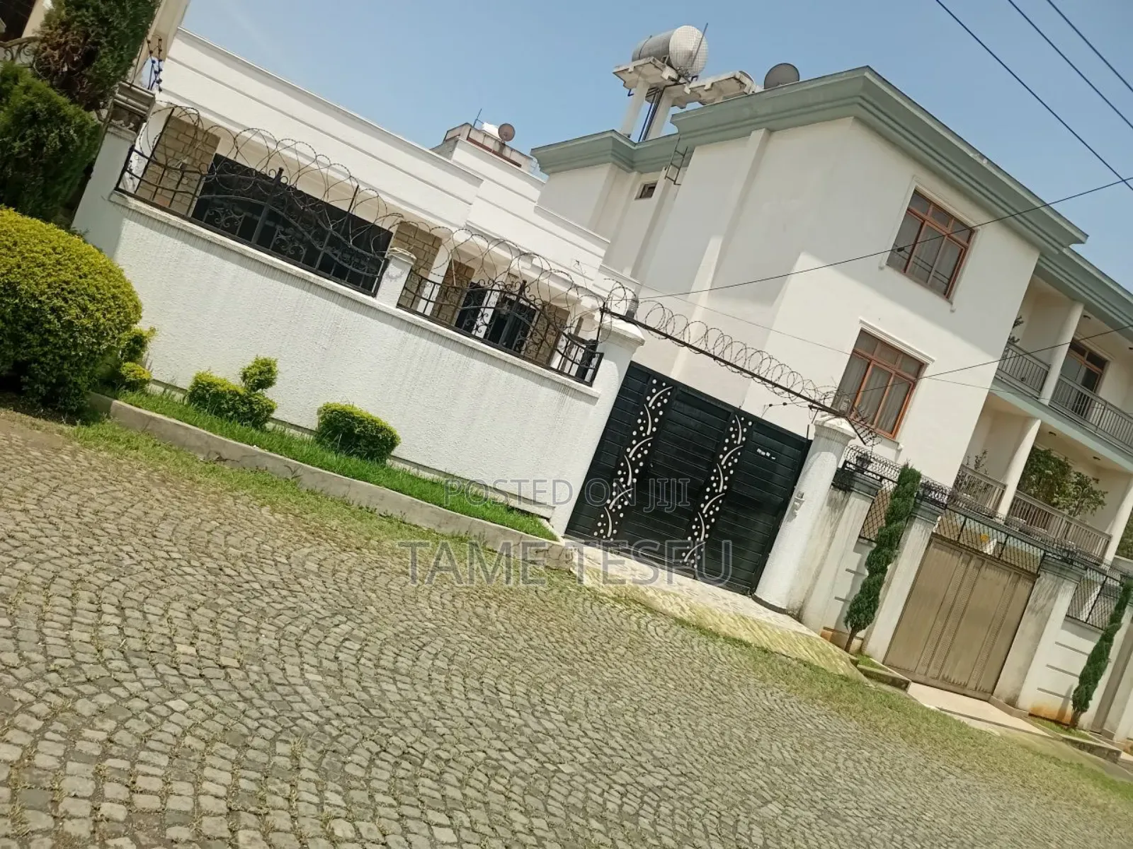 Furnished 4bdrm Villa in Wosene Hill Side, Yeka for sale