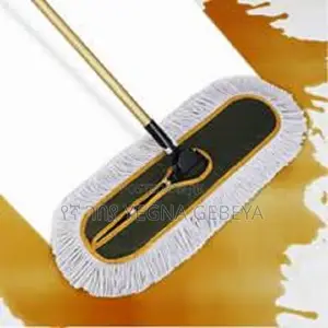 Heavy-Duty Mop With Reusable Head