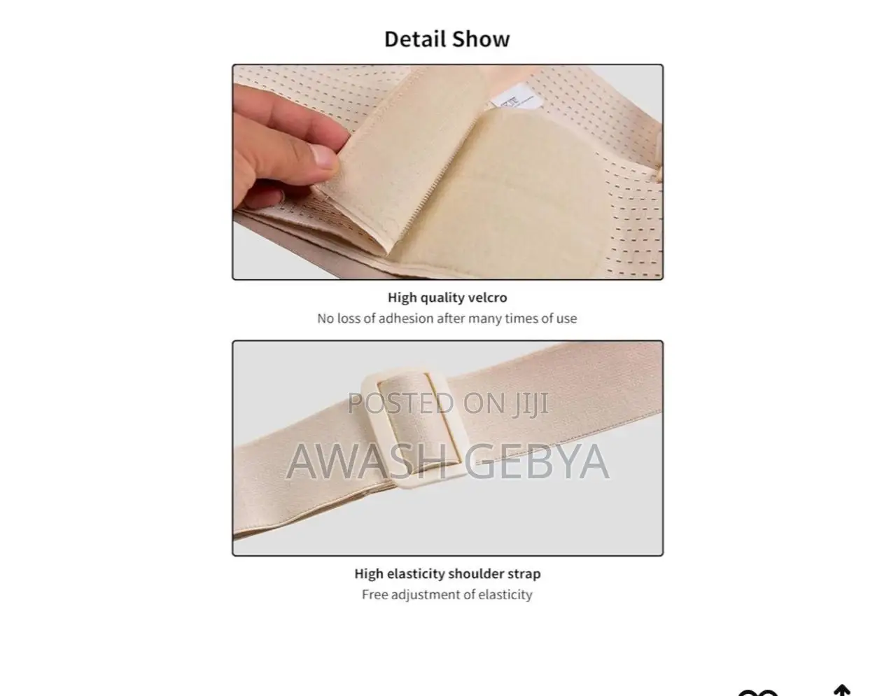 Maternity Belly Belt With Shoulder Strap