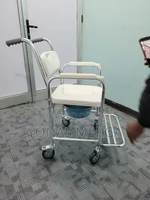 Photo - Multiple Uses _ Medical Bedside Commode Works//Toilet Chair
