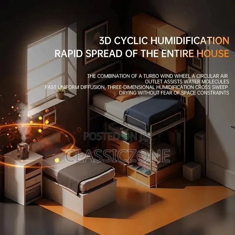 Three Nosel Room Humidifier