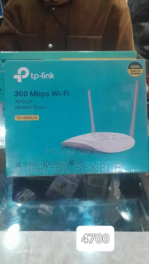 Photo - Tp-Link Td-W8961n 300mbps Wireless N Adsl2+ Modem Router.