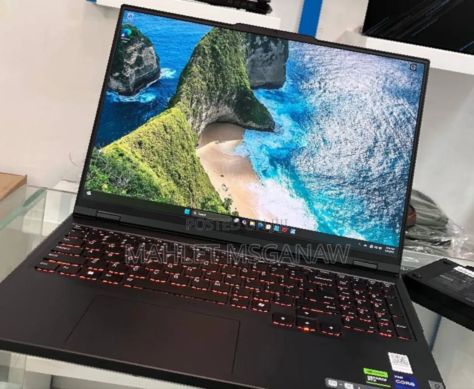 New Laptop Lenovo Legion 5i 32GB Intel Core I9 SSD 2T