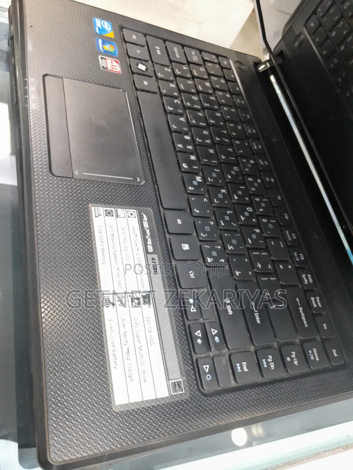 New Laptop Acer Aspire 1 3GB Intel Core I3 HDD 320GB
