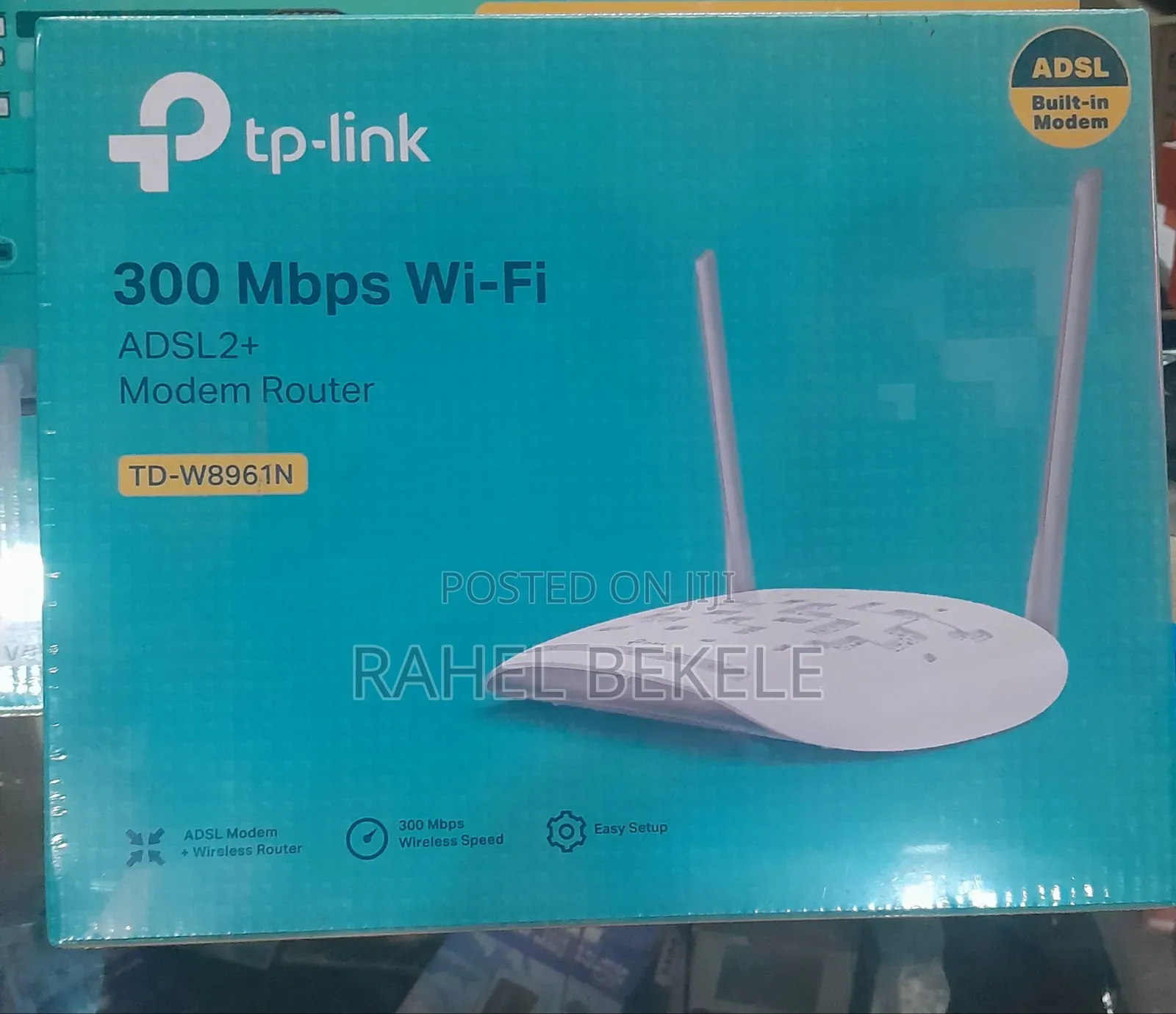 Tp-Link Td-W8961n 300mbps Wireless N Adsl2+ Modem Router.