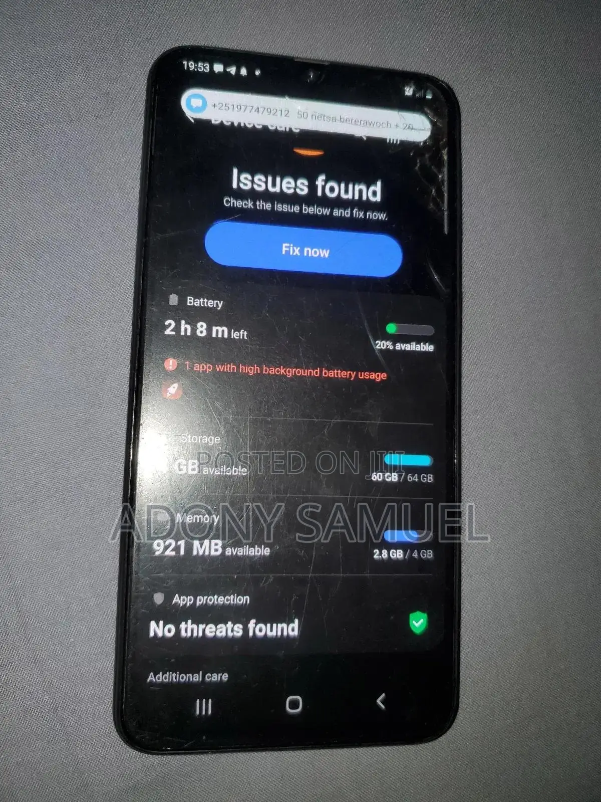 Samsung Galaxy A40 64 GB Black