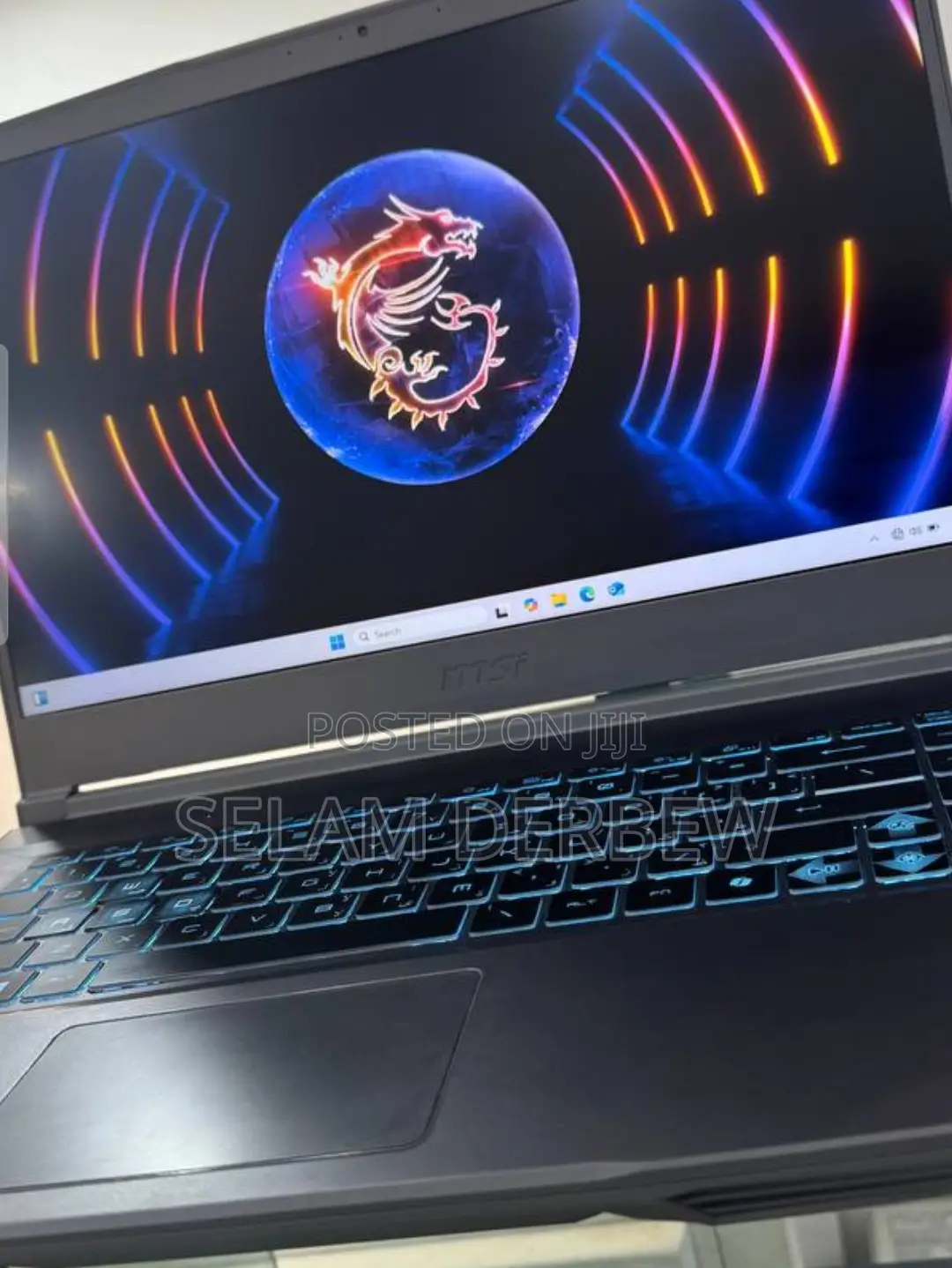 New Laptop MSI GF63 16GB Intel Core I7 SSD 512GB