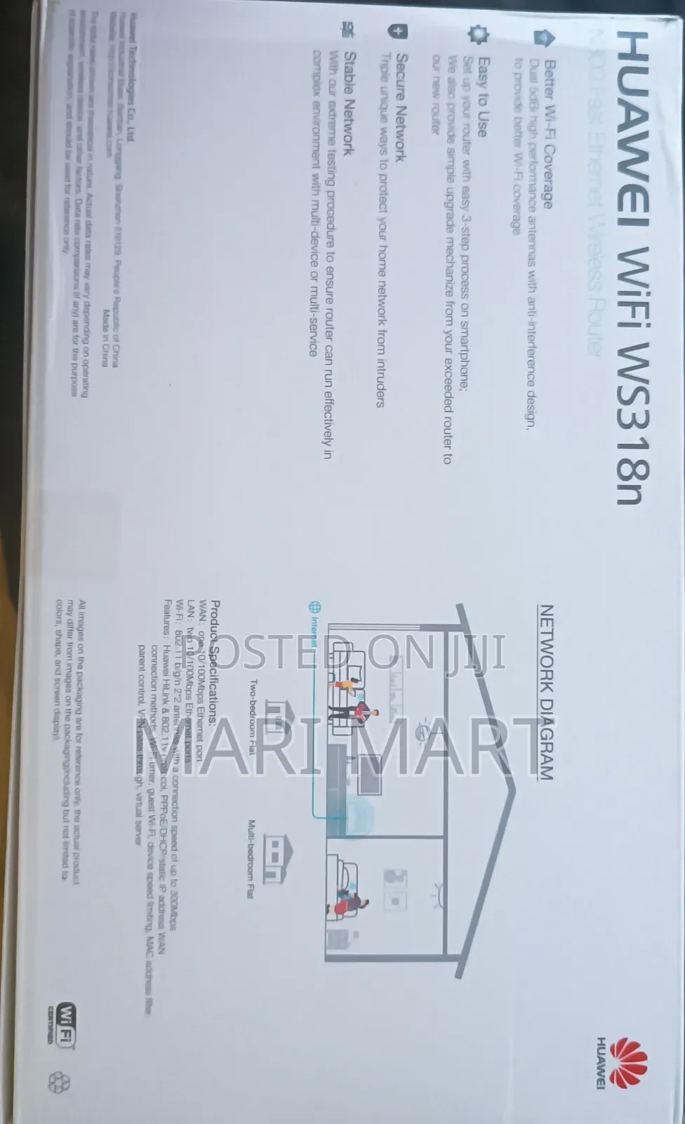 Huawei Wifi Extender, Wifi Ws318n