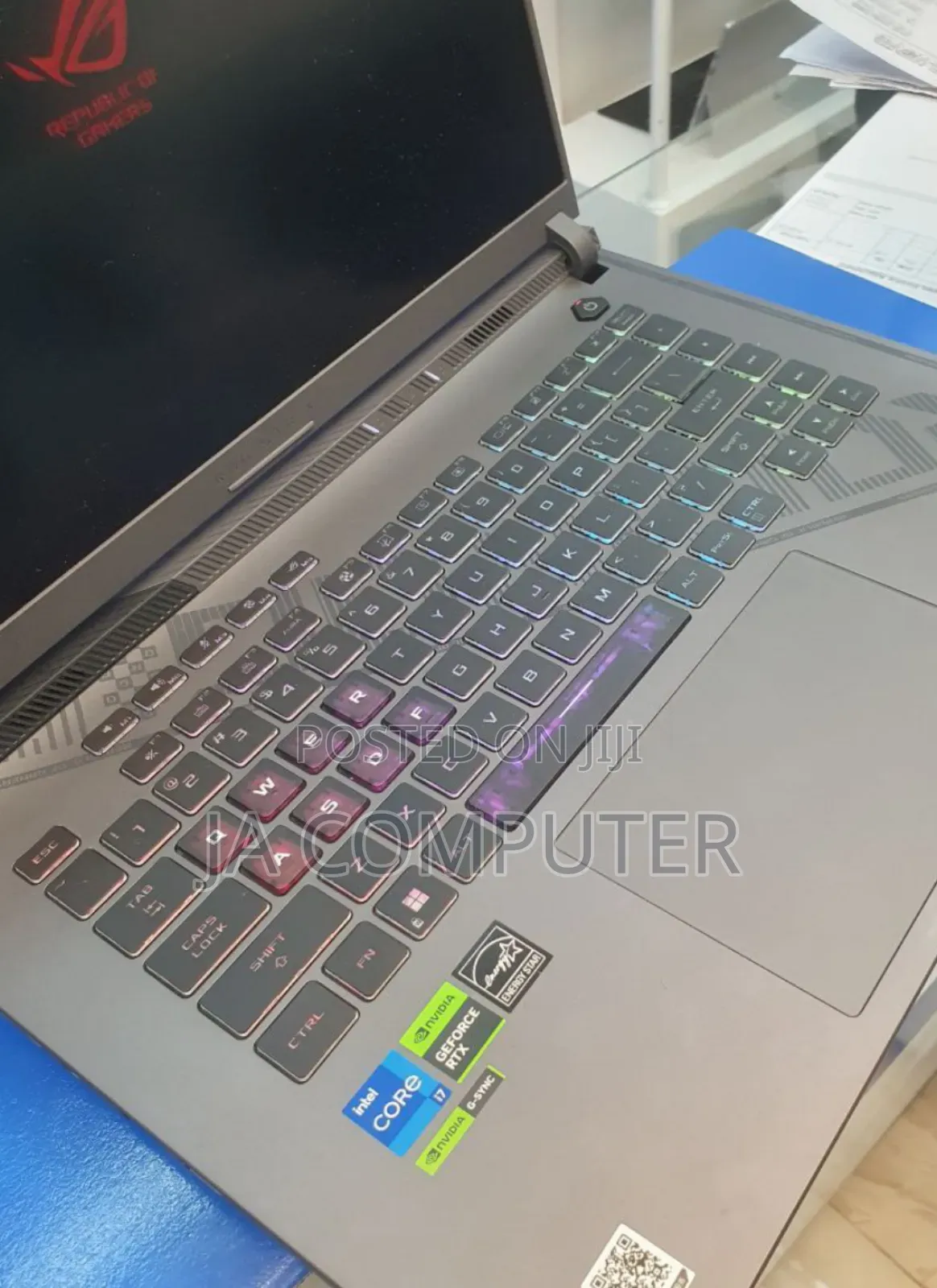 New Laptop Asus ROG Strix G16 G614 16GB Intel Core I7 SSD 1T