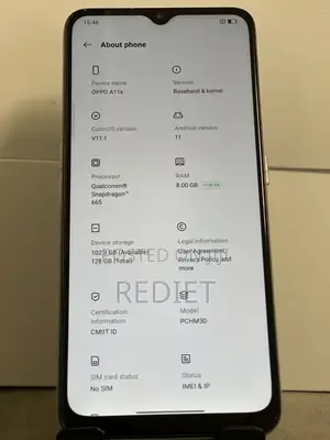 New Oppo A11x 128 GB Blue