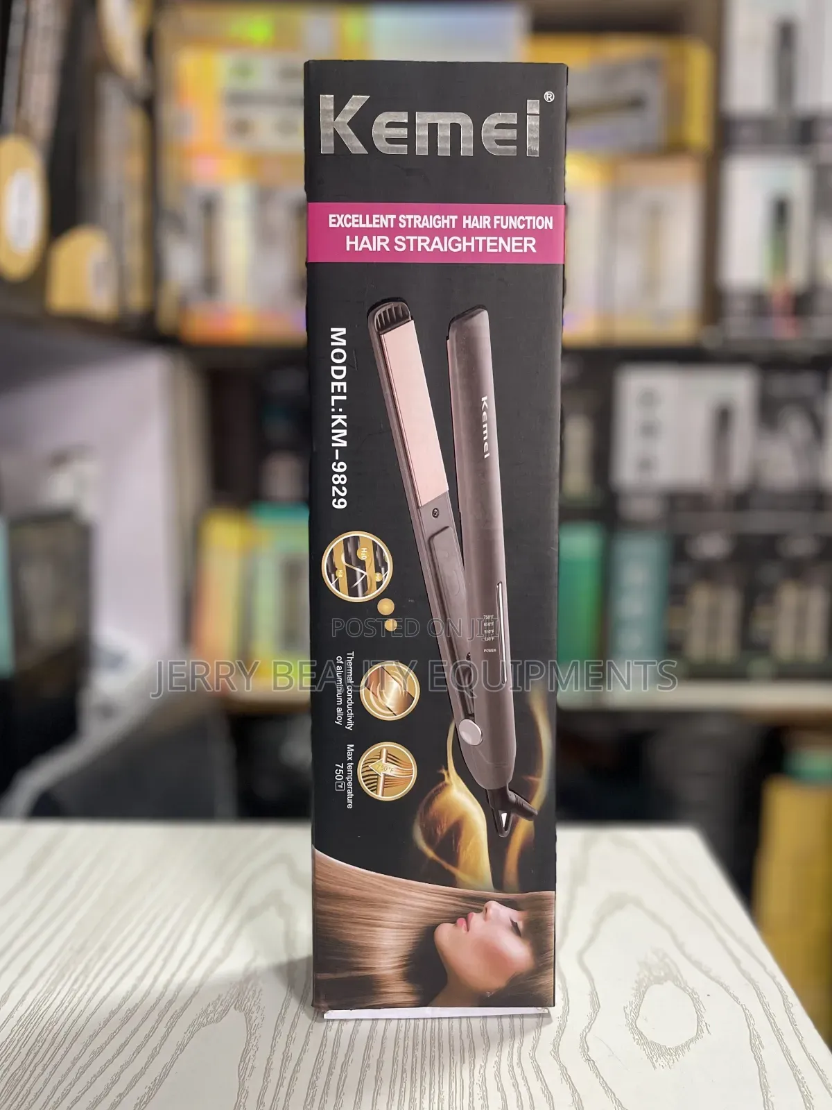 Kemei Hair Straightener (Paystera)