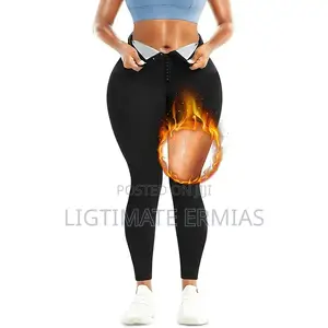 High Waist Sauna Sweat Pants High-Quality