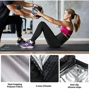 High Waist Sauna Sweat Pants High-Quality