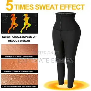High Waist Sauna Sweat Pants High-Quality
