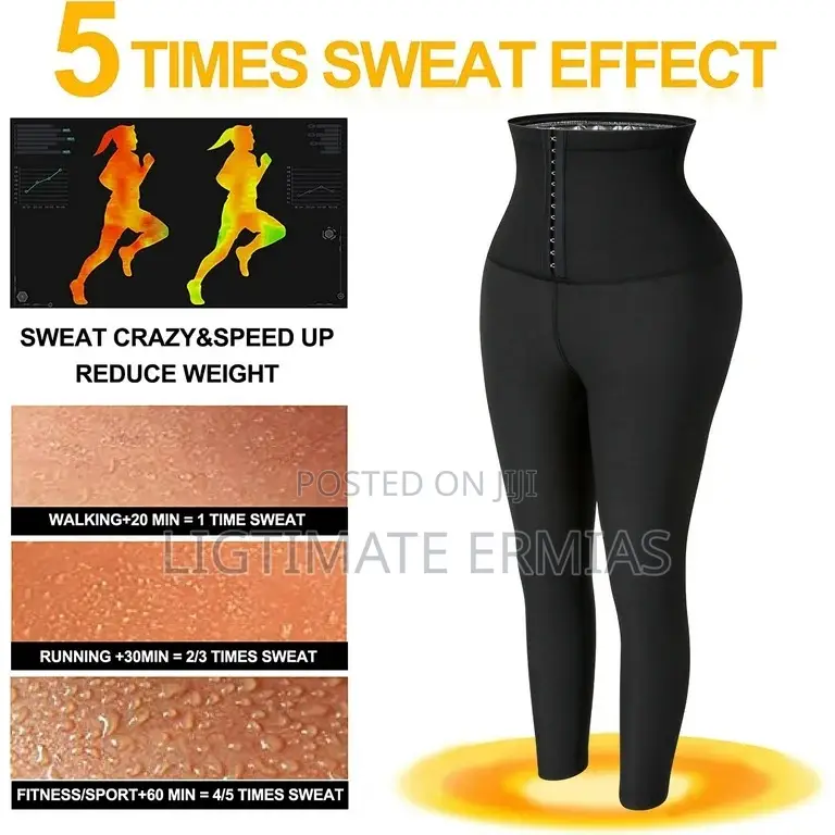 High Waist Sauna Sweat Pants High-Quality
