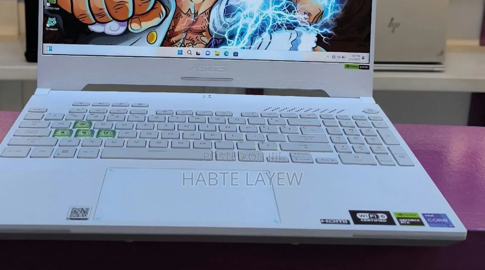 New Laptop Asus TUF Gaming A15 16GB Intel Core I7 SSD 1T