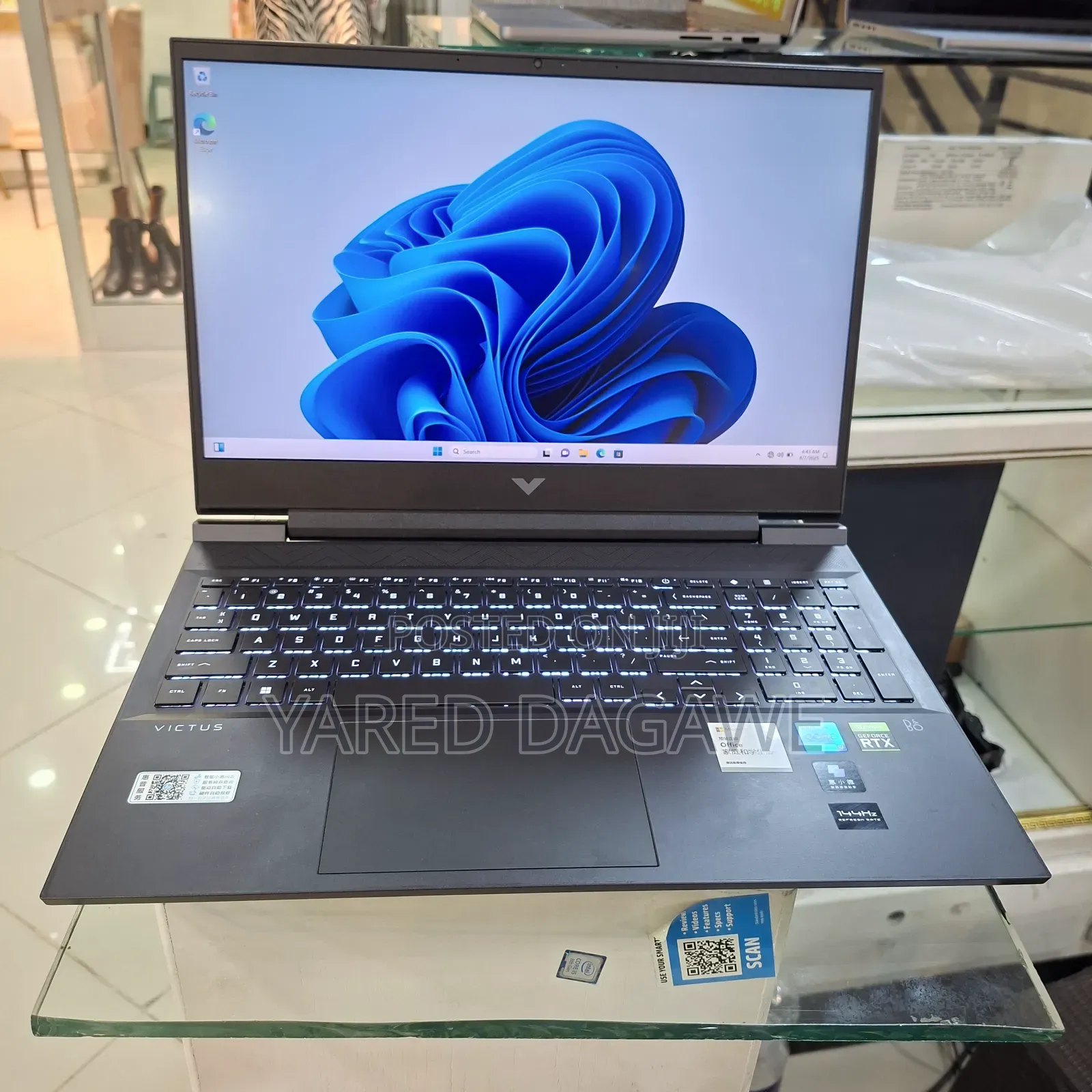 New Laptop HP Victus 16 16GB Intel Core I7 SSD 512GB