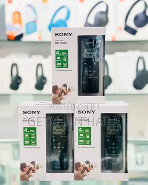 Photo - Sony Icd-Px470 Stereo Digital Voice Recorder