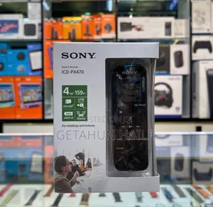 Sony Icd-Px470 Stereo Digital Voice Recorder