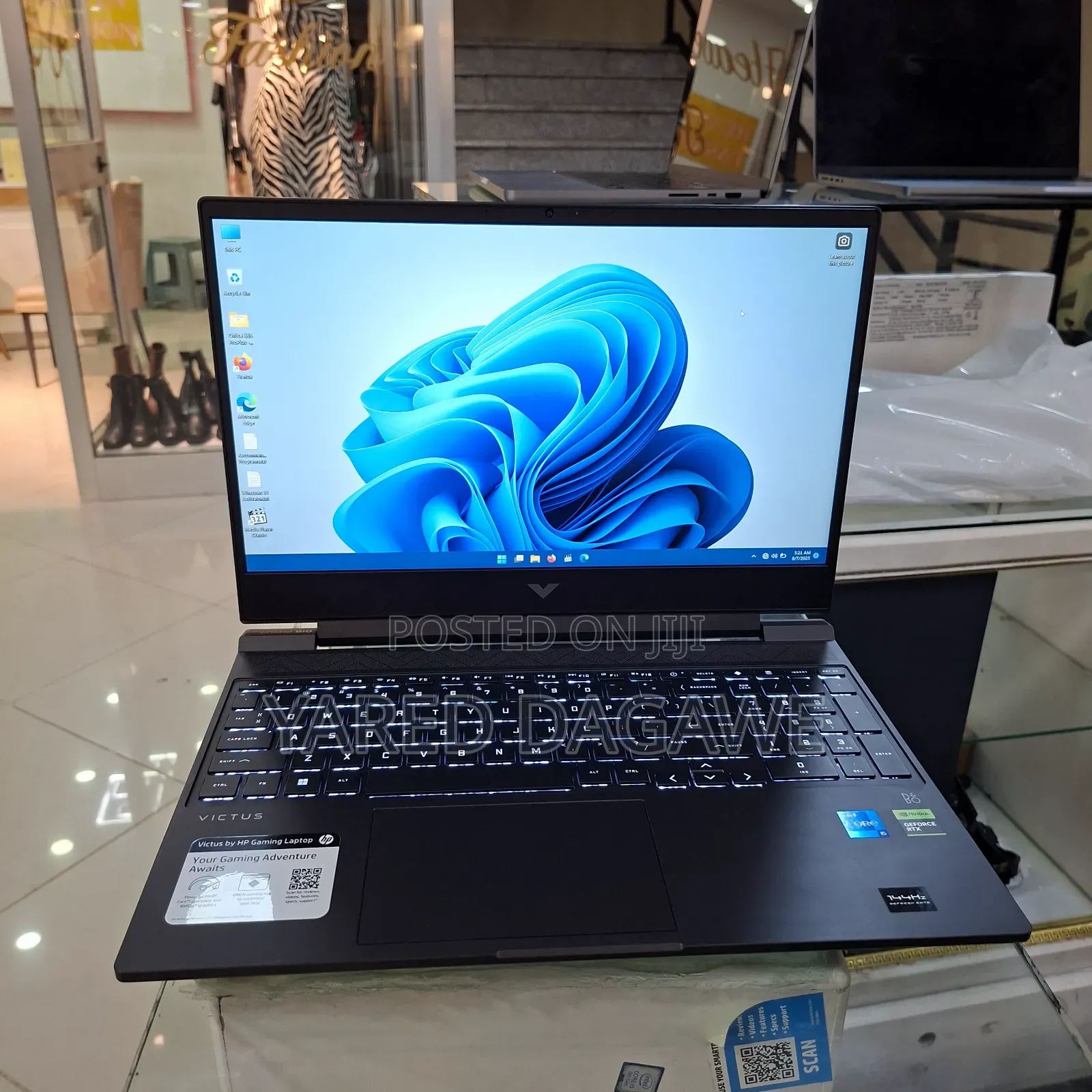 New Laptop HP Victus 15 16GB Intel Core I5 SSD 512GB