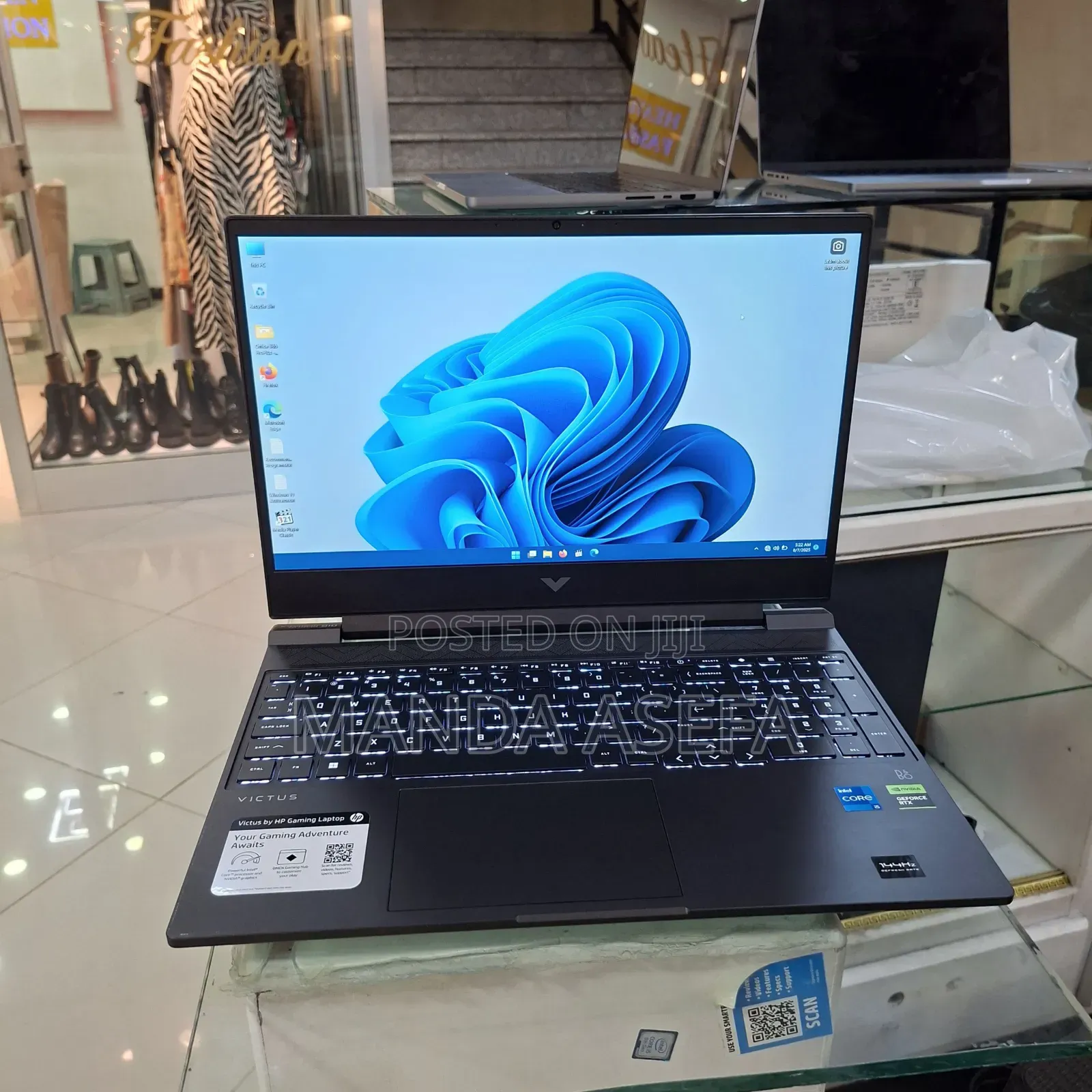 New Laptop HP Victus 15 16GB Intel Core I5 SSD 512GB