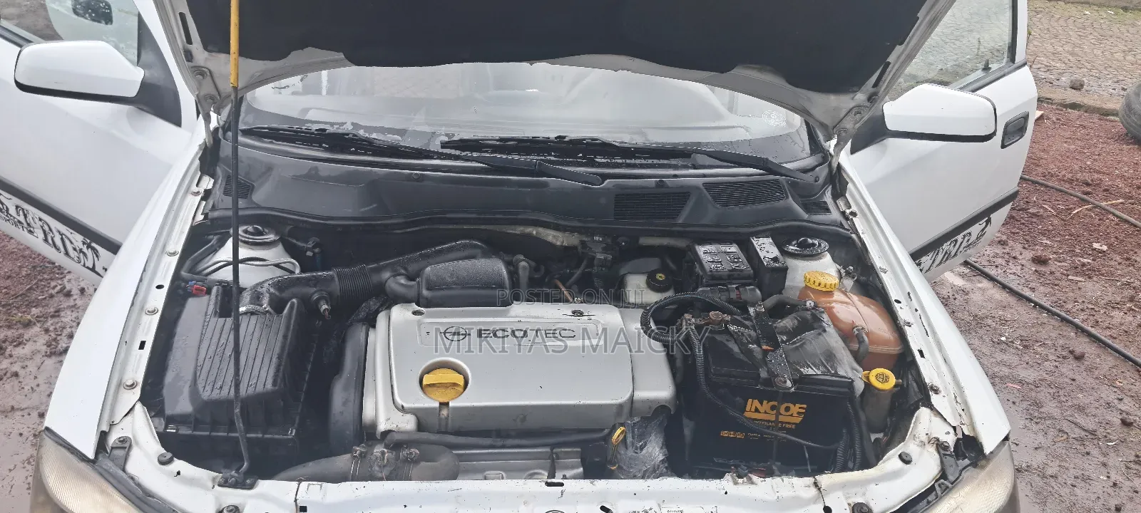 Opel Astra 1.4 2001 White