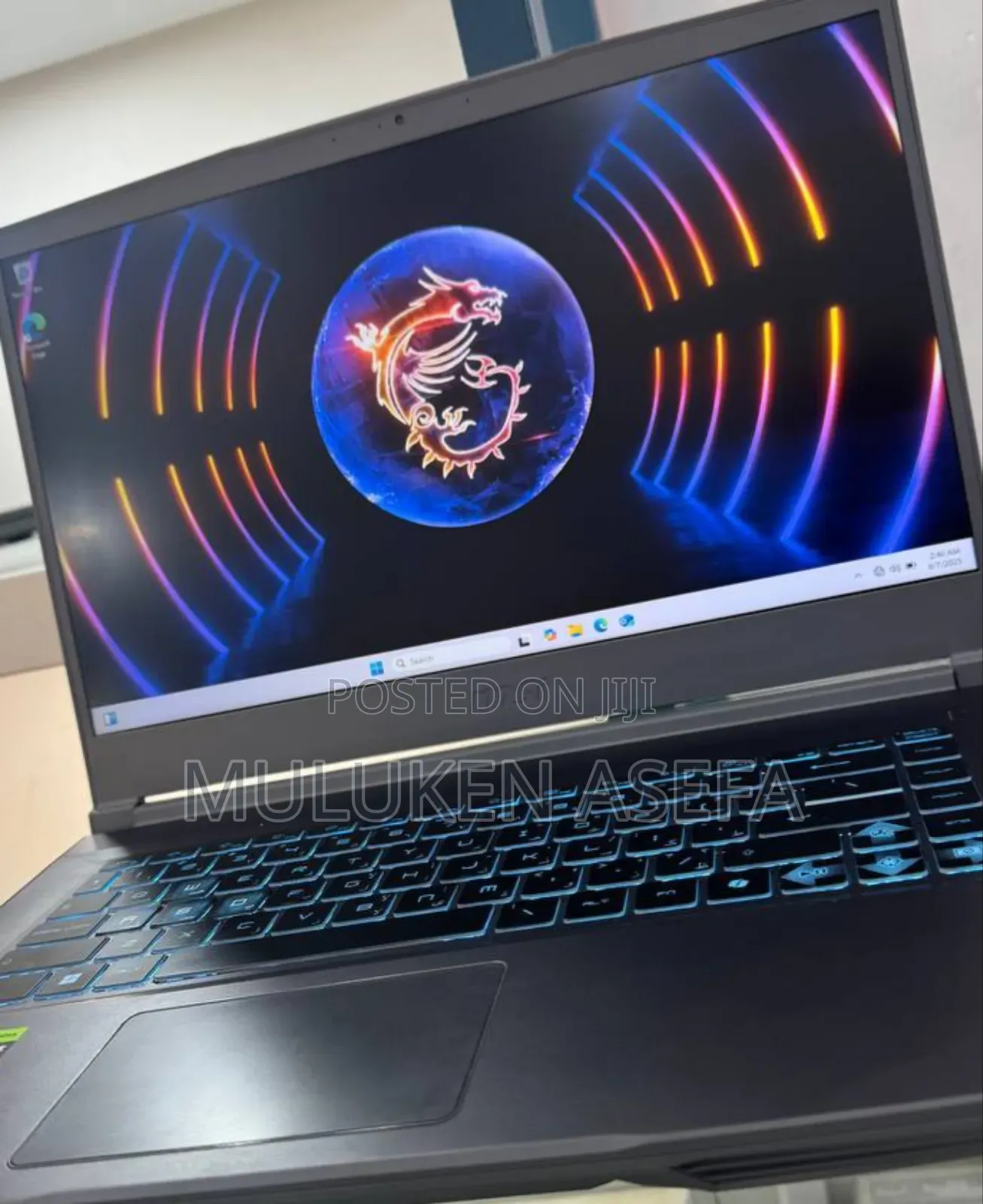 New Laptop MSI GF63 16GB Intel Core I7 SSD 512GB