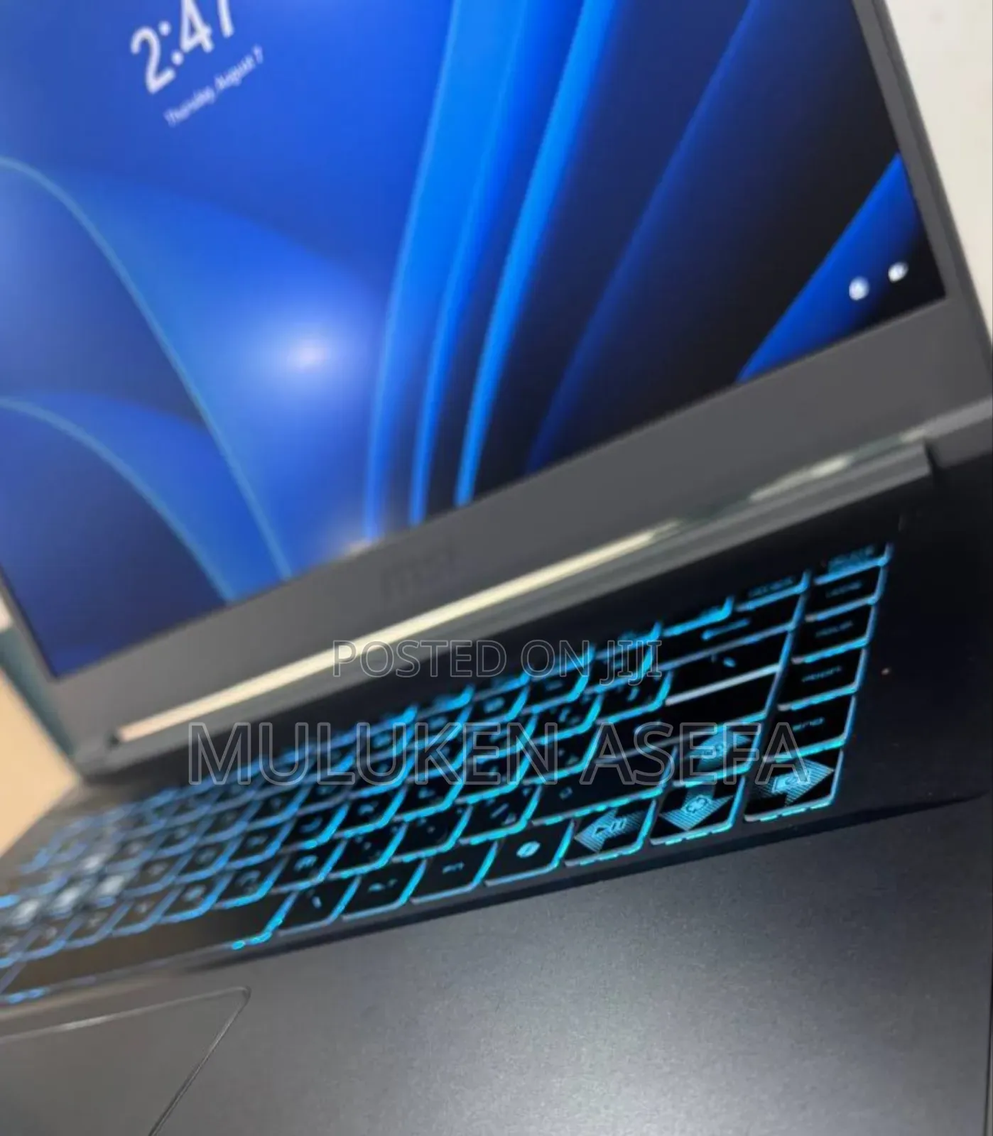 New Laptop MSI GF63 16GB Intel Core I7 SSD 512GB