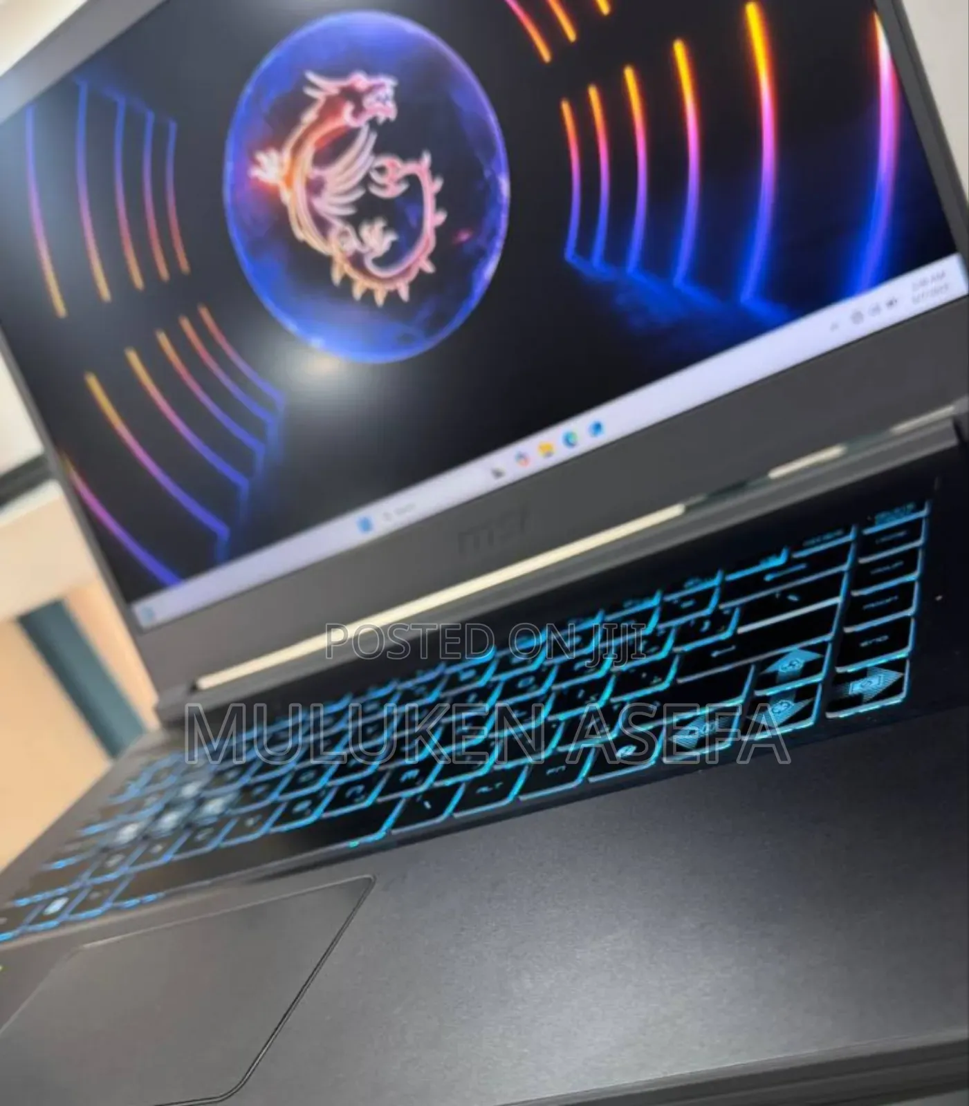 New Laptop MSI GF63 16GB Intel Core I7 SSD 512GB