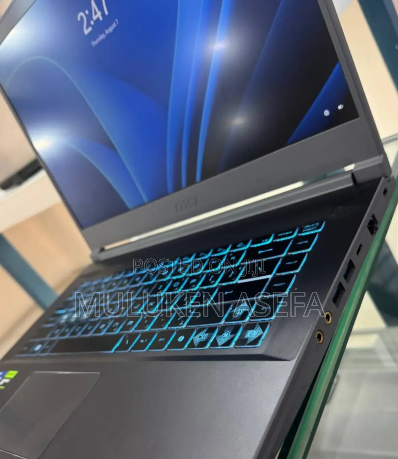 New Laptop MSI GF63 16GB Intel Core I7 SSD 512GB