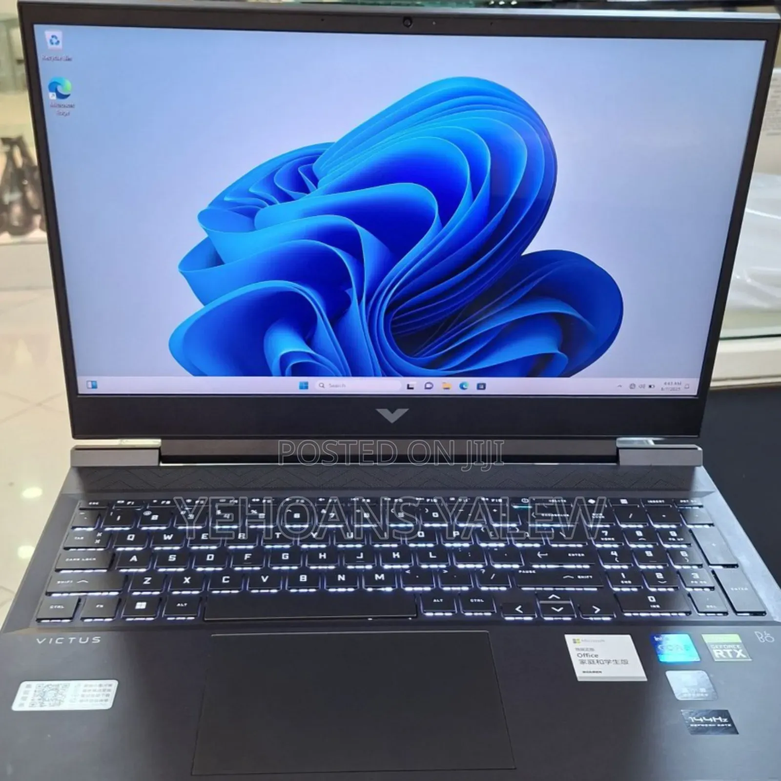 New Laptop HP Victus 16 16GB Intel Core I7 SSD 512GB