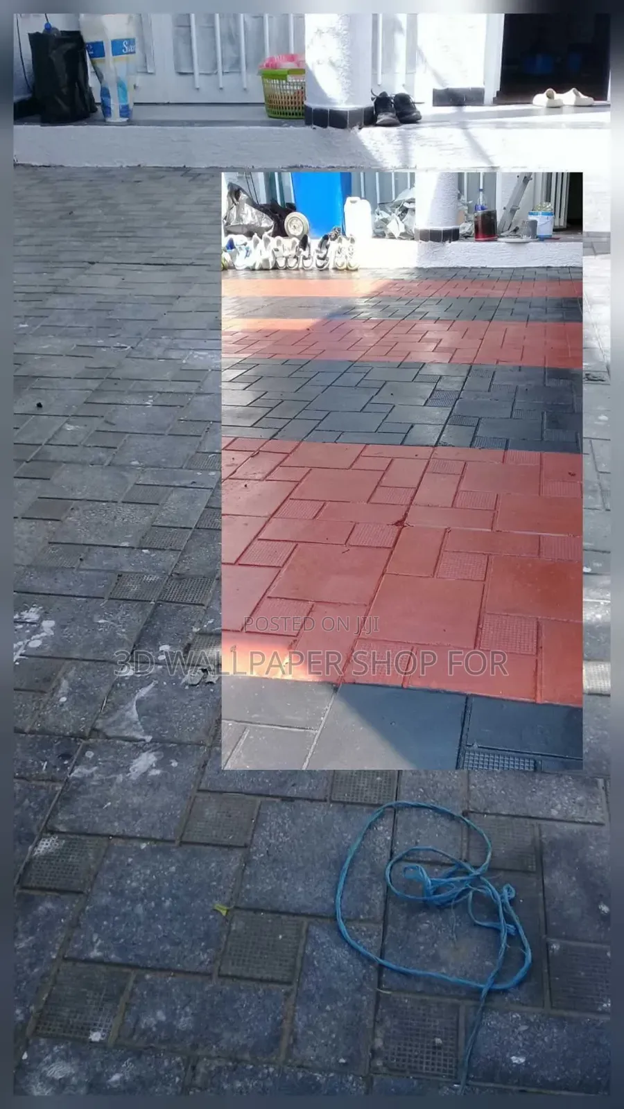 የቴራዞ ቀለም ቅብና ቀለሙን ሽይጭ