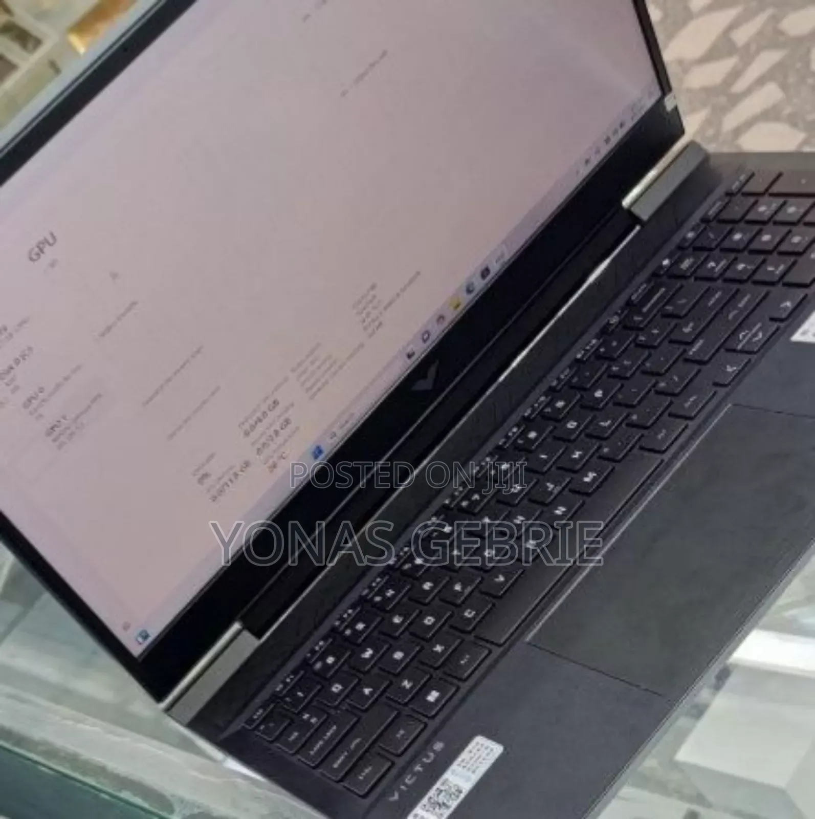 New Laptop HP Victus 16 16GB Intel Core I7 SSD 512GB