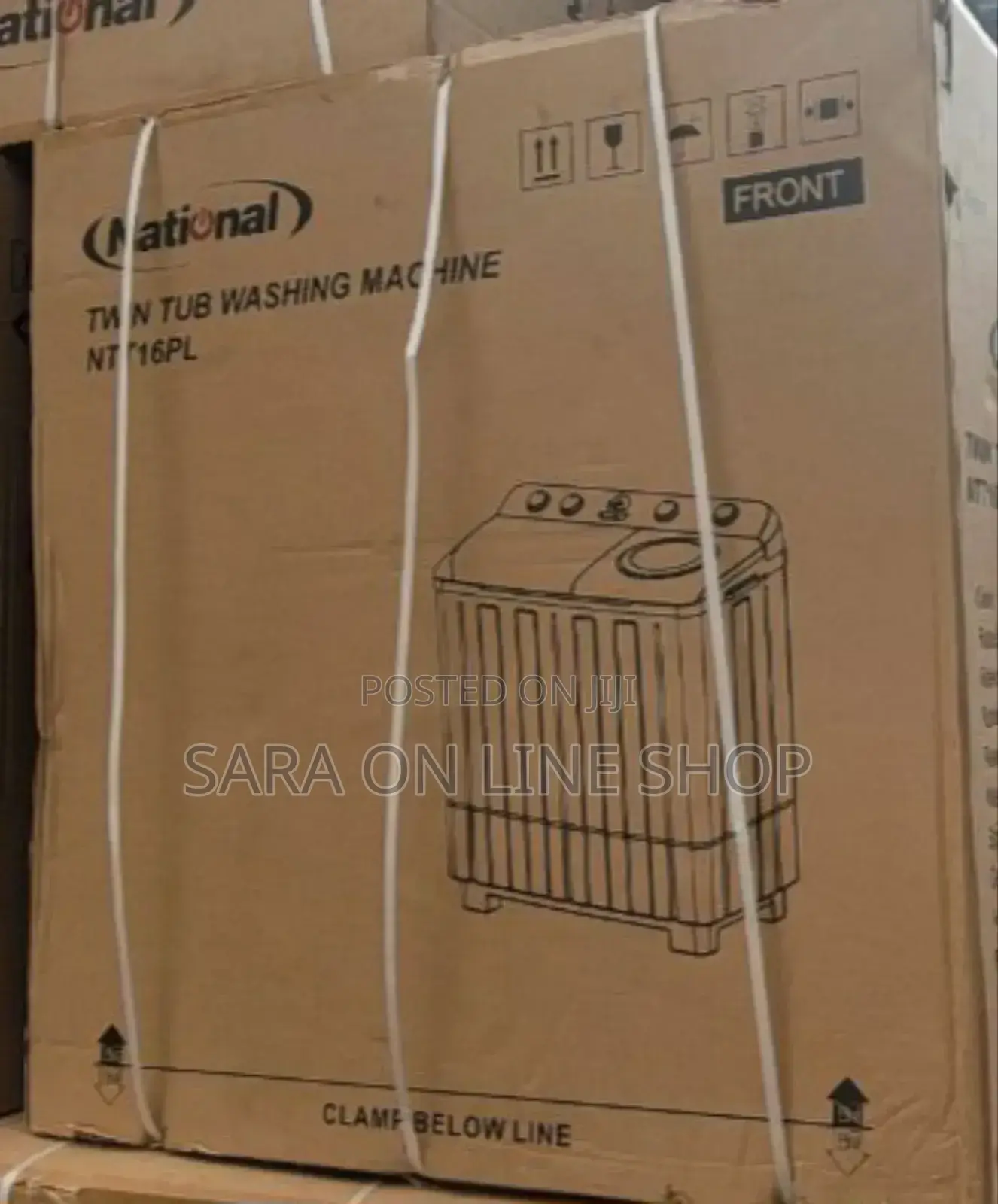 National 16kg Twin Tube