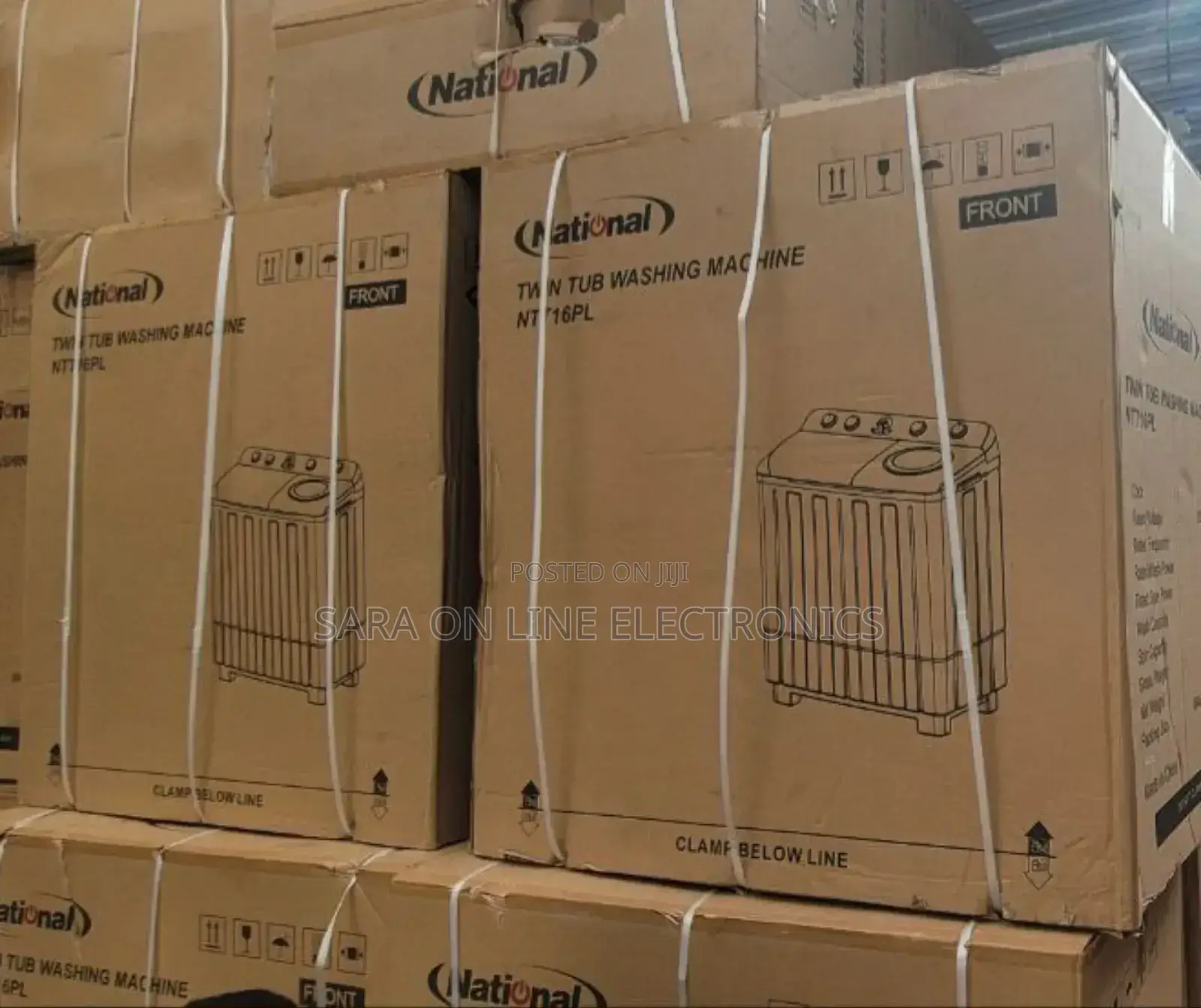 National 16kg Twin Tube