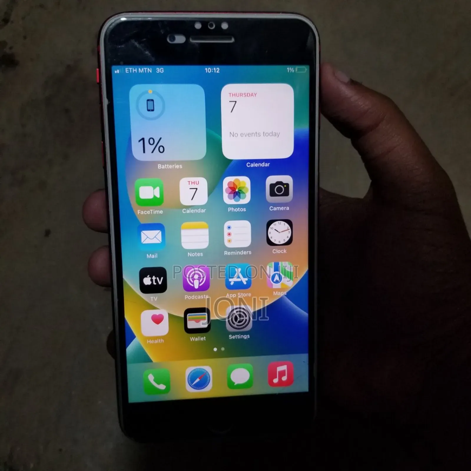 Apple iPhone 8 Plus 256 GB Red