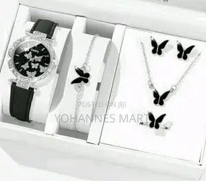 Photo - Women Watch Ring Nacklace Earrings Bracelet Set