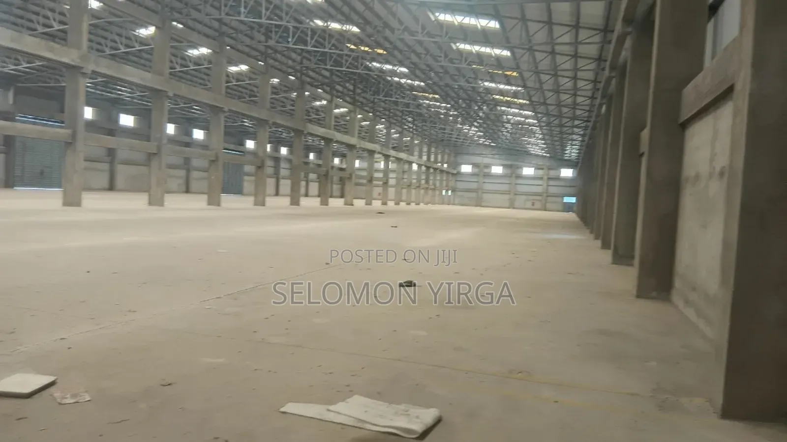 የሚከራይ መጋዘን ለድርጅት