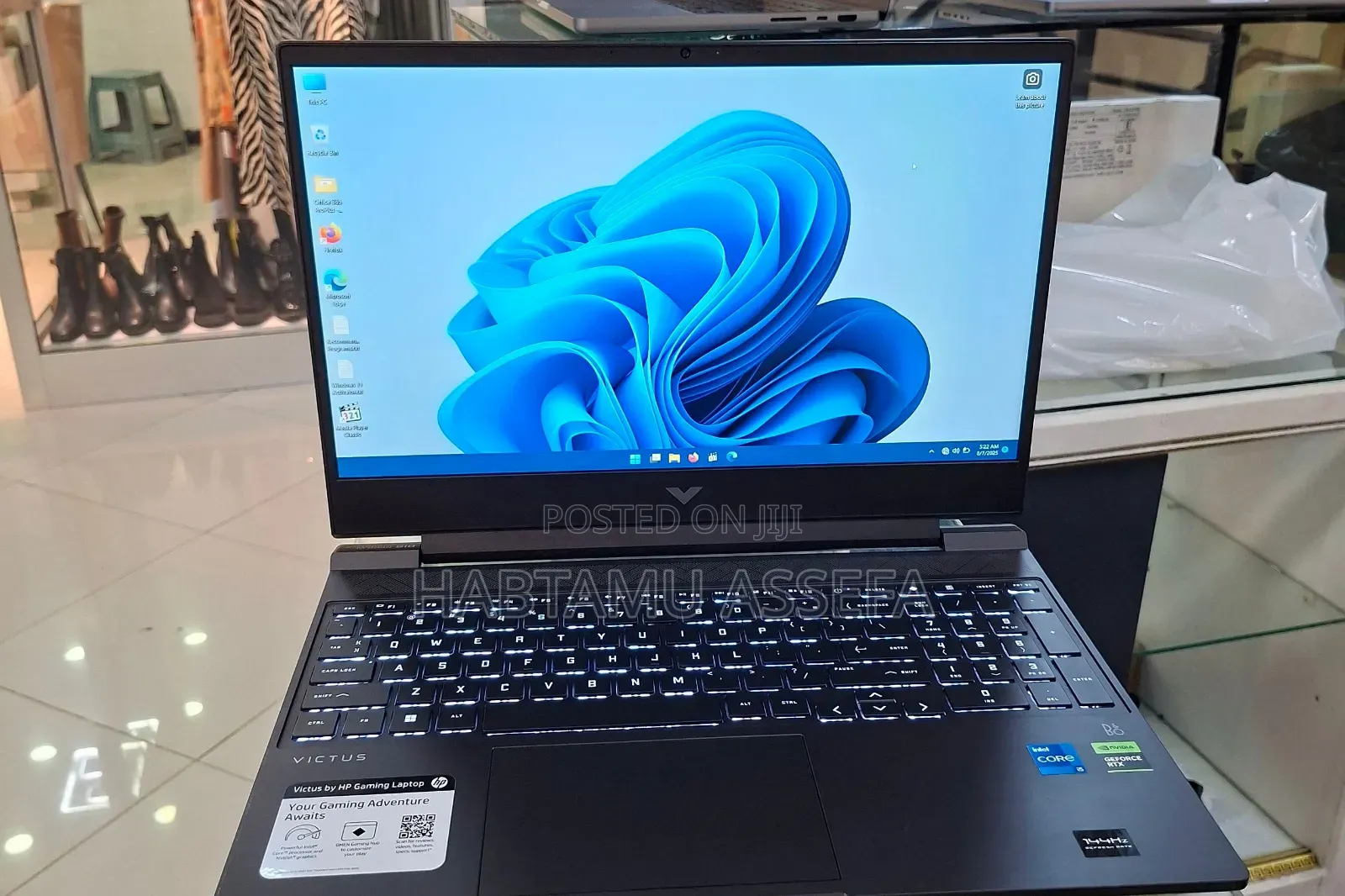 New Laptop HP Victus 15 16GB Intel Core I5 SSD 512GB