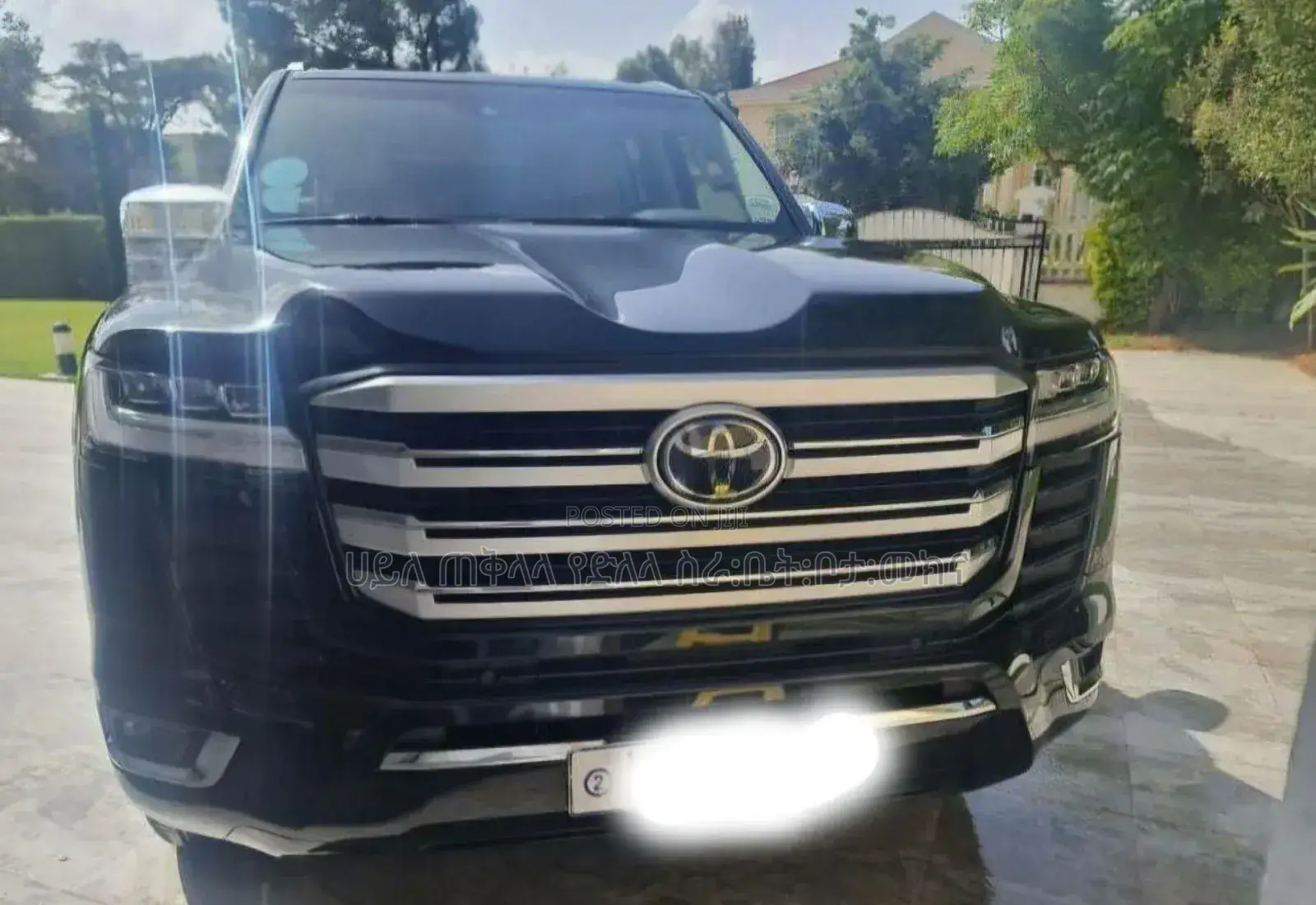 Toyota Land Cruiser 2023 Matt Black