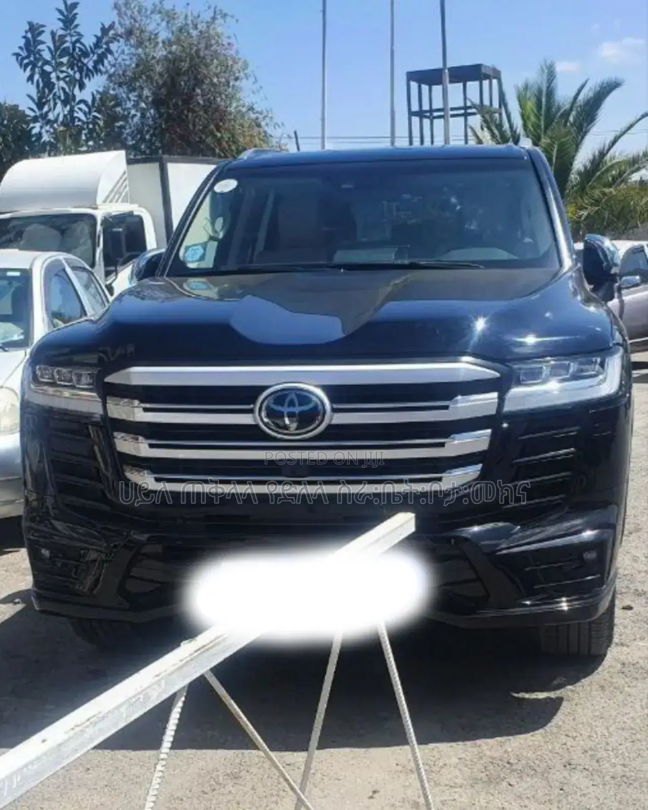 Toyota Land Cruiser 2023 Matt Black