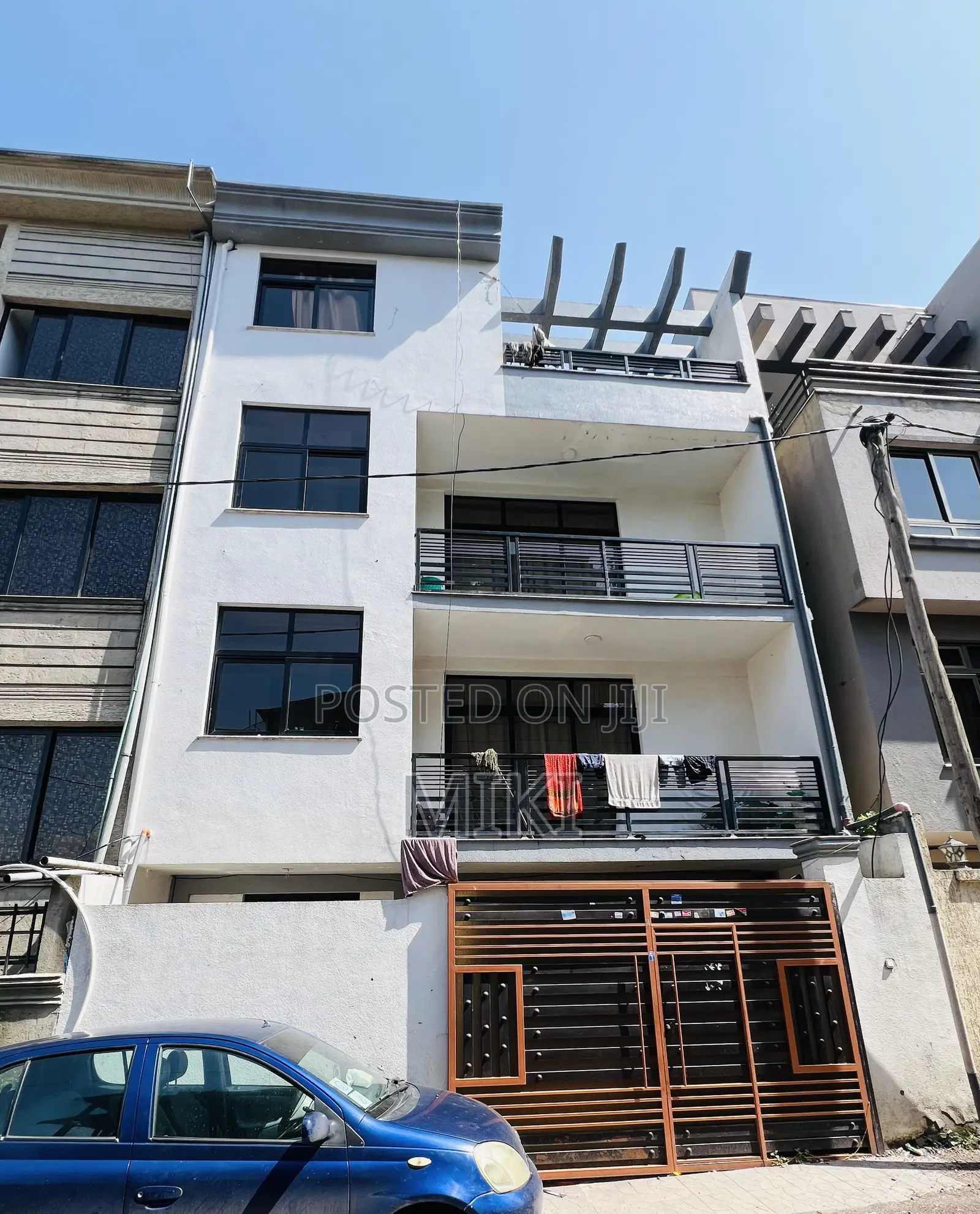 Furnished 5bdrm Townhouse/Terrace in Haile Garment, Nifas Silk-Lafto