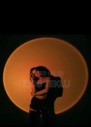 Usb Sun Set Lamp Led for Room for Photography