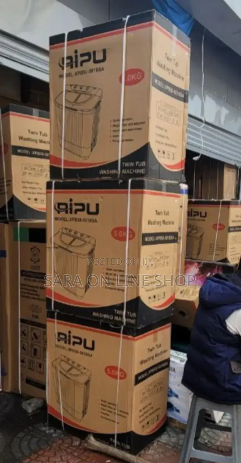 Ripu 5.0kg Washing Mashine Mannual 5 Years Warranty