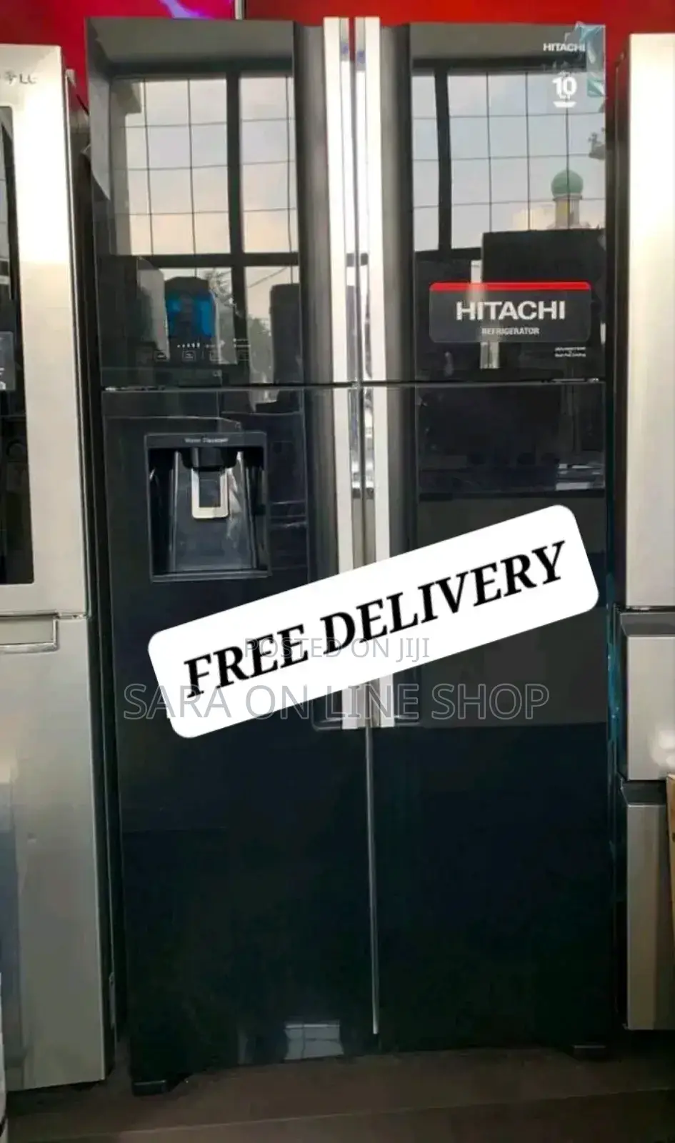 Hitachi Refgerator French Door 10 Years Warranty