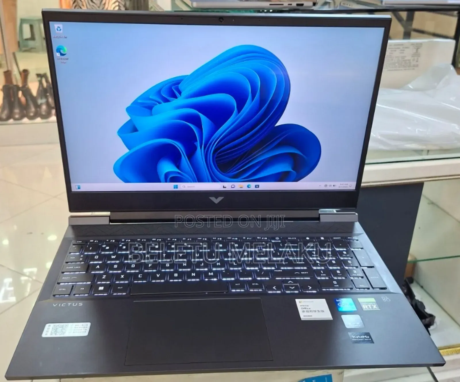 New Laptop HP Victus 16 16GB Intel Core I7 SSD 512GB