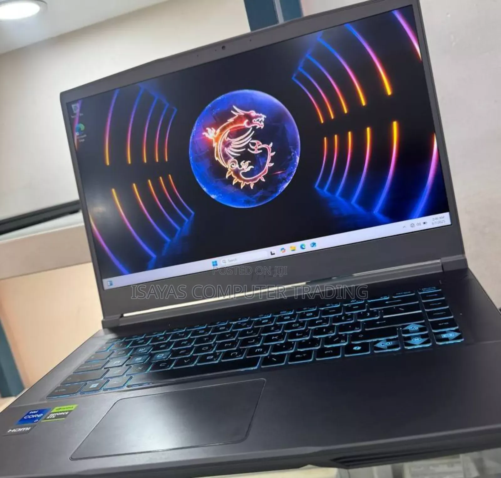 New Laptop MSI GF63 16GB Intel Core I7 SSD 512GB