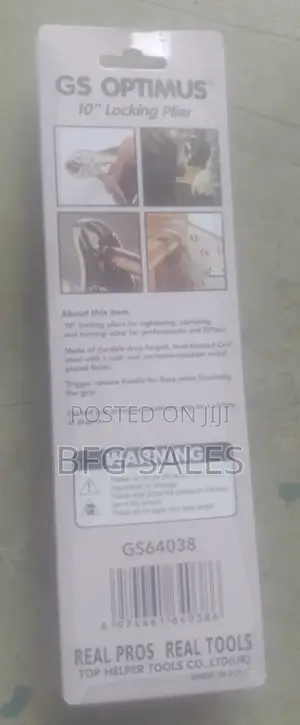 10" Locking Plier (አውቶማቲክ ፒንሳ)-PRC